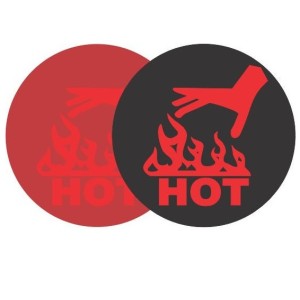 Термоиндикатор многоразовый «Не прикасаться» Hallcrest Hot Hand