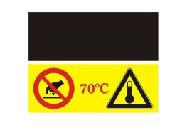 Термоиндикатор обратимый многоразовый Hallcrest Tempsafe
