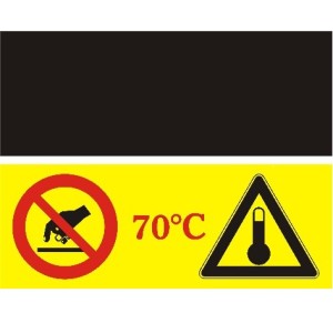 Термоиндикатор обратимый многоразовый Hallcrest Tempsafe