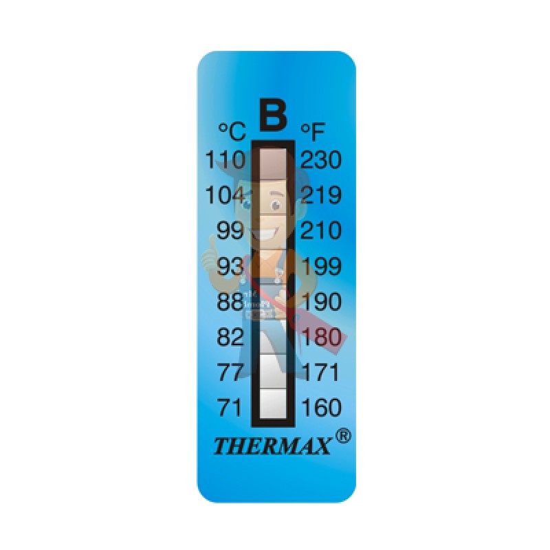 Термоиндикаторная наклейка Thermax 8 - фото 1