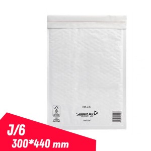 MAIL LITE WHITE J/6, белый пакет с воздушной подушкой