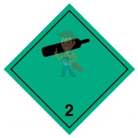 Знак опасности АК 305 - Знак опасности АК 2