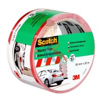 Застёжка SJ4570 Dual Lock, прозрачная, 25 мм x 60 мм, 4 шт./уп. - Лента cигнальная Scotch 4705, бело-красная, 50 мм х 33 м х 0.15 мм